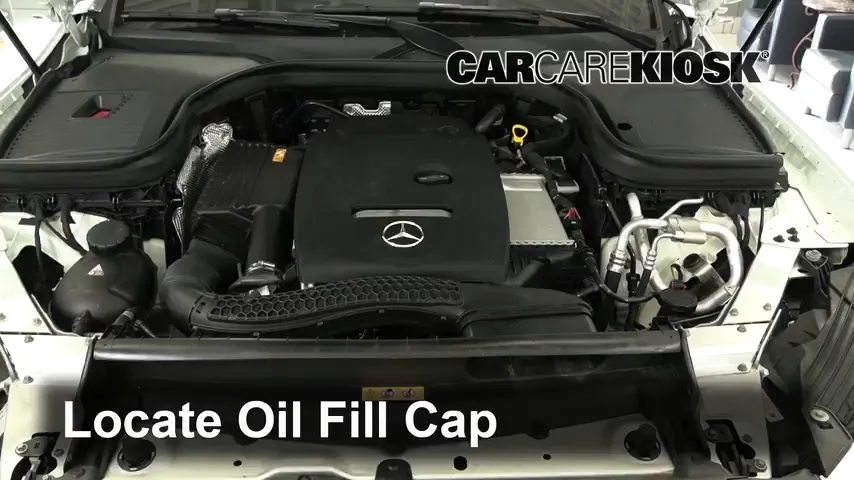 2018 Mercedes-Benz GLC300 4Matic 2.0L 4 Cyl. Turbo Oil